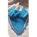 Bonnet anti-mouches bleu