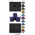 Bandes de polo ajustable C.S.O violettes