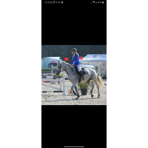 Veste de concours bleue