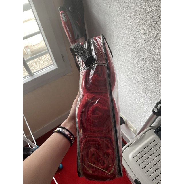 Bandes de polo rouge
