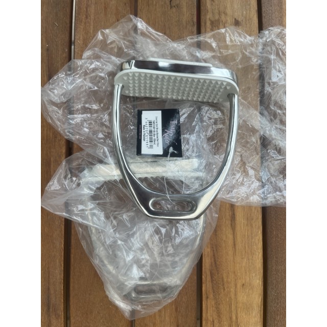 Etrier acier semelle blanche