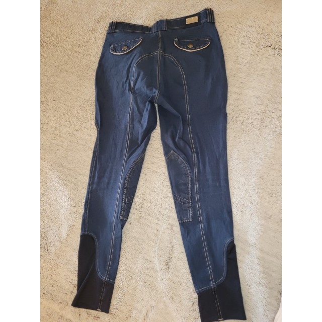 Pantalon bleu Equitheme 14 ans