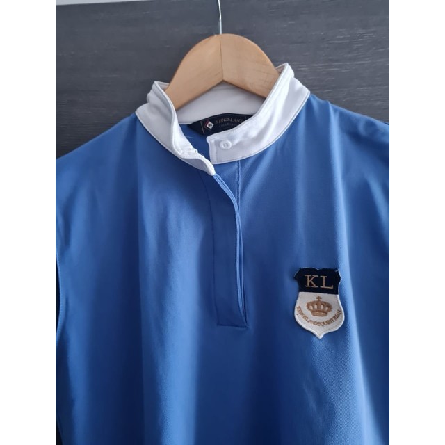 Polo concours Kingsland XXL bleu