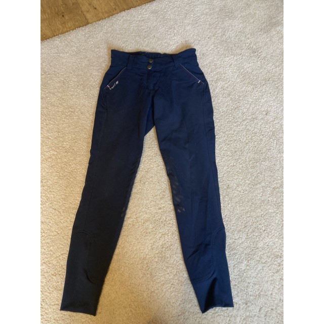 Pantalon bleu marine equithème (36)