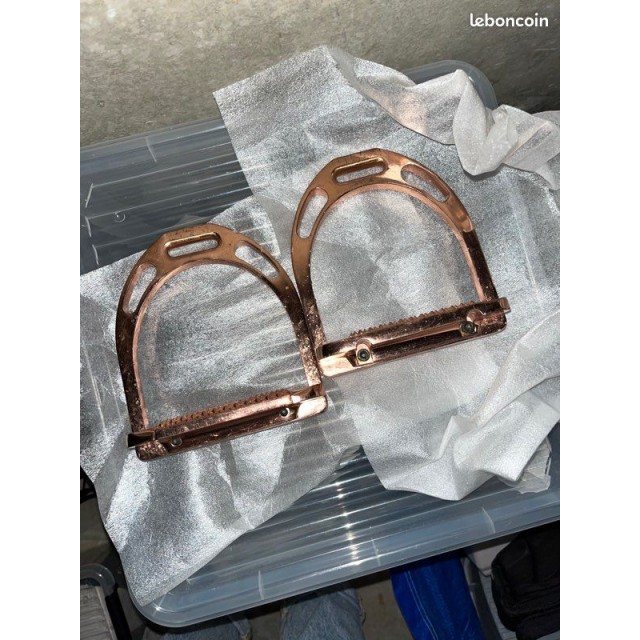 étriers rose gold feeling large pro