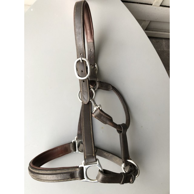 Licol Taille poney D Dy’on cuir marron