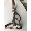 Licol Taille poney D Dy’on cuir marron