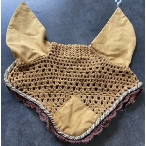 Bonnet HKM , taille cheval couleur café