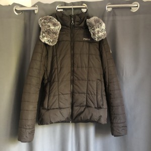 Doudoune marron pikeur