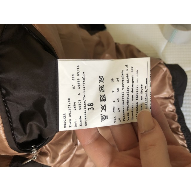 Doudoune marron pikeur