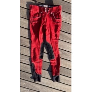 pantalon HORSEWARE rouge