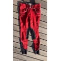 pantalon HORSEWARE rouge