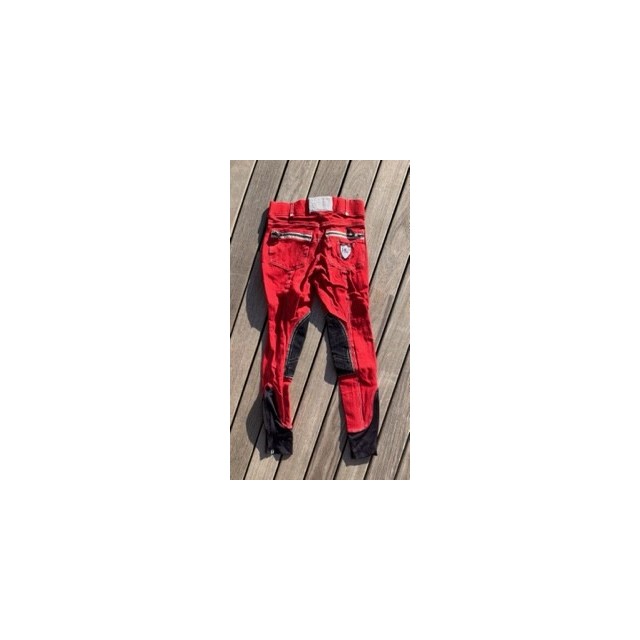 pantalon HORSEWARE rouge