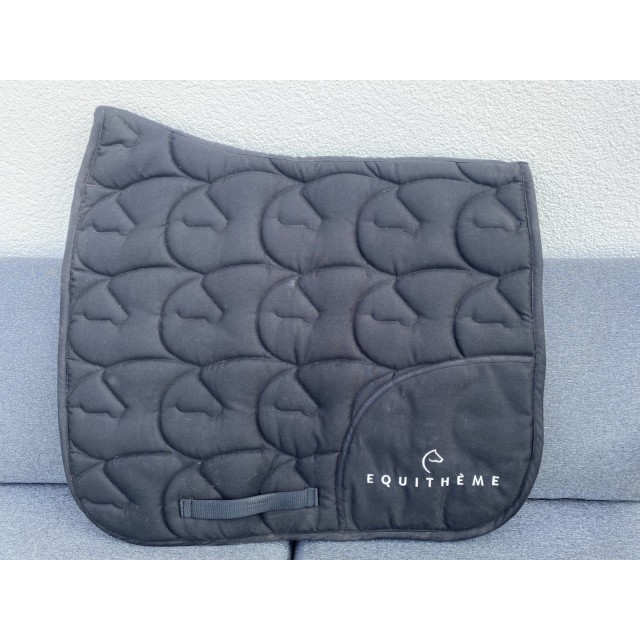 Tapis dressage Equithème noir