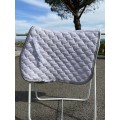 Tapis de selle pour cheval Blanc