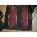 Tapis Western rouge