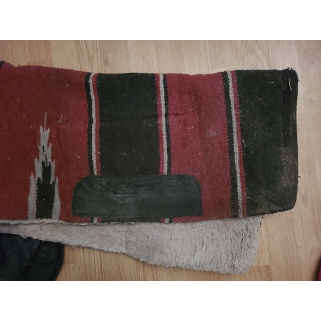 Tapis Western rouge