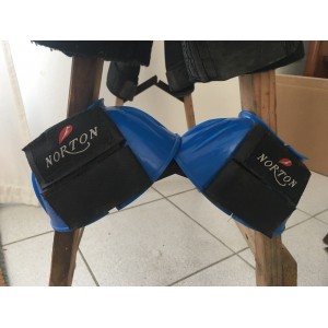 Paire de cloches bleu roi Norton