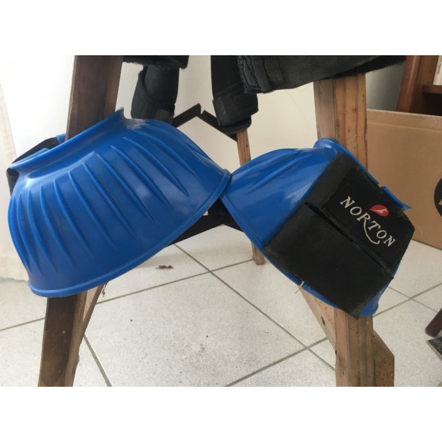 Paire de cloches bleu roi Norton