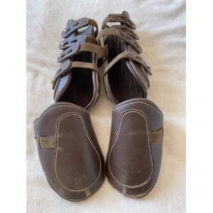 Guêtres à boutons et protèges boulets CHETAK