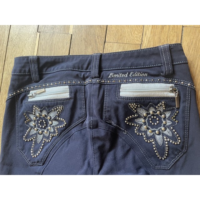 Pantalon 34 marine animo