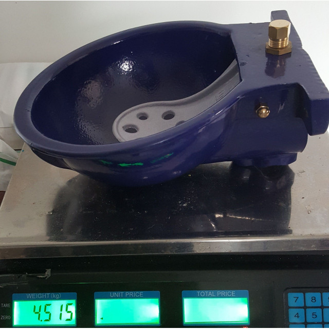 Abreuvoir en fonte 4.5kg full qualité made in italy