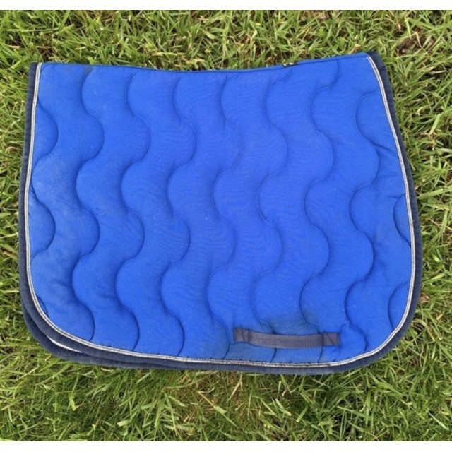 Tapis de selle bleu électrique cheval PADDOCK SPORTS