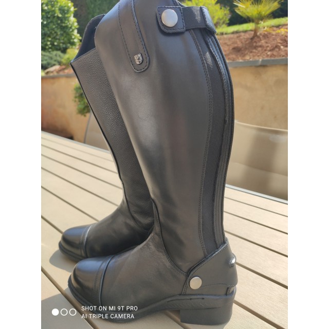 Bottes enfant en cuir