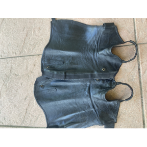 Mini chaps cuir adulte