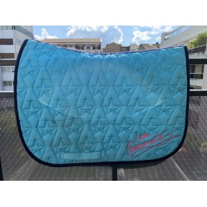 Tapis bleu turquoise