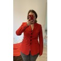 Veste concours Equiline X-Cool Rouge