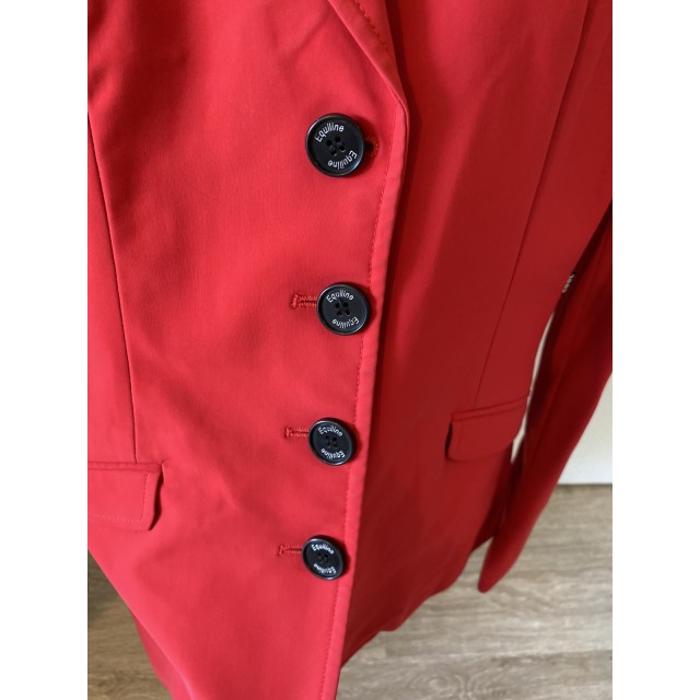 Veste concours Equiline X-Cool Rouge