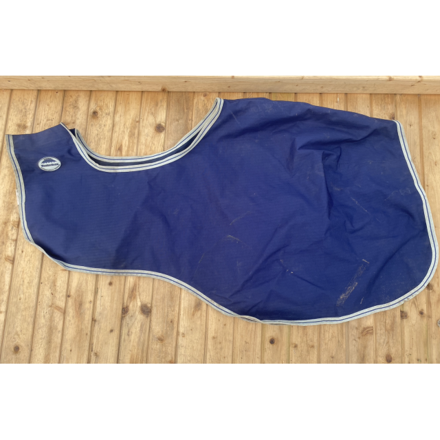 Couvre reins bleu