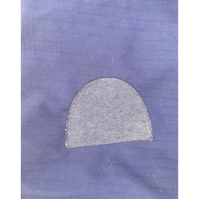 Couvre reins bleu