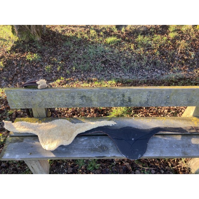 sangle bavette 135 mouton havane devoucoux