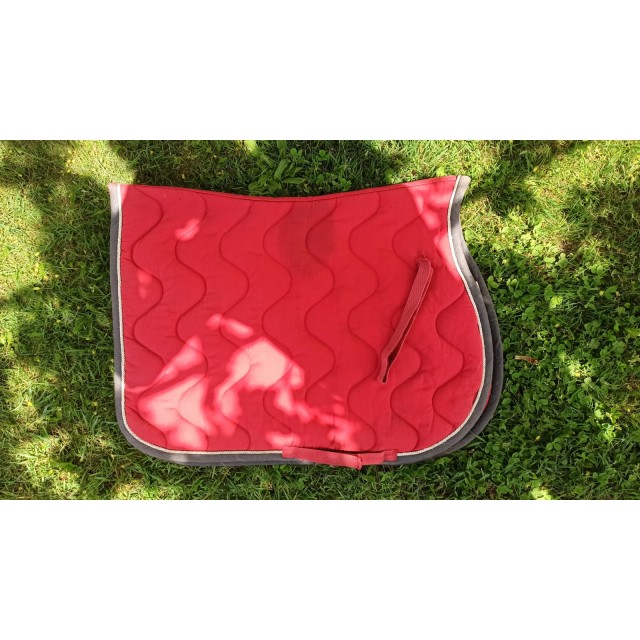 Tapis rouge/gris equithème