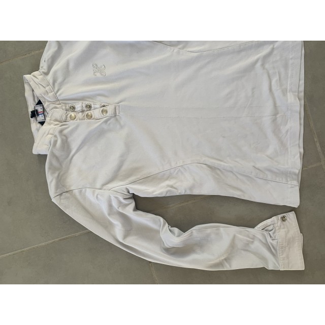 Polo blanc concours harcour