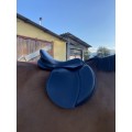 Selle cuir noir fouganza 17,5"
