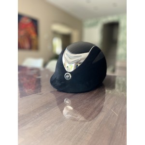 bombe equit’m air microfibre/cuir