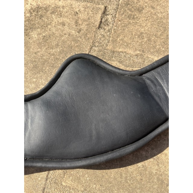 Sangle courte Rebelle Sellier noir