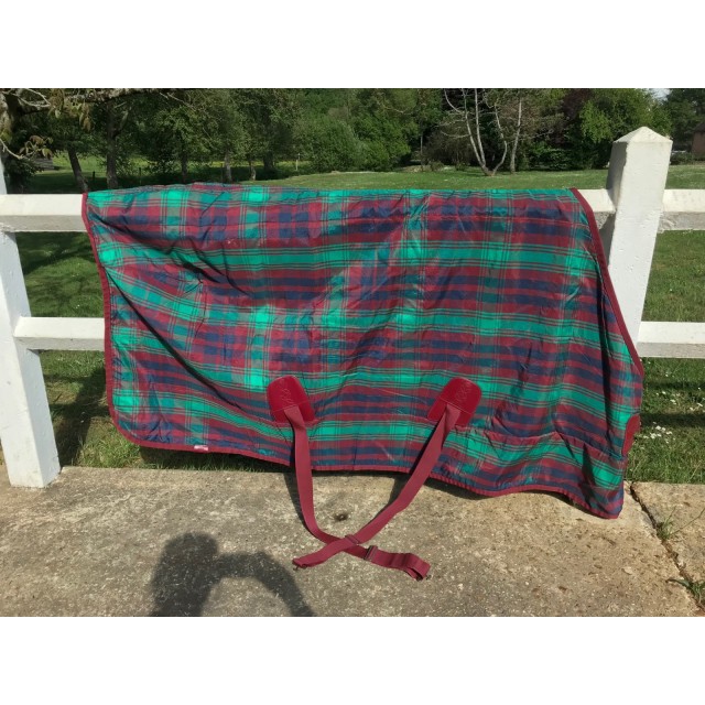 Chemise de boxe Fal-Pro écossais bordeaux