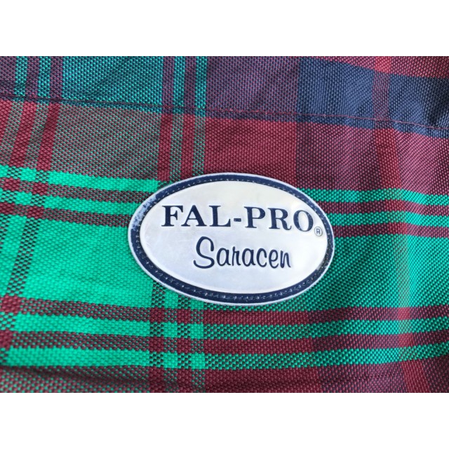 Chemise de boxe Fal-Pro écossais bordeaux