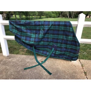 Chemise de boxe Fal-Pro écossais bleu