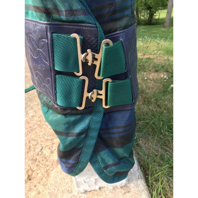 Chemise de boxe Fal-Pro écossais bleu