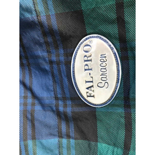 Chemise de boxe Fal-Pro écossais bleu