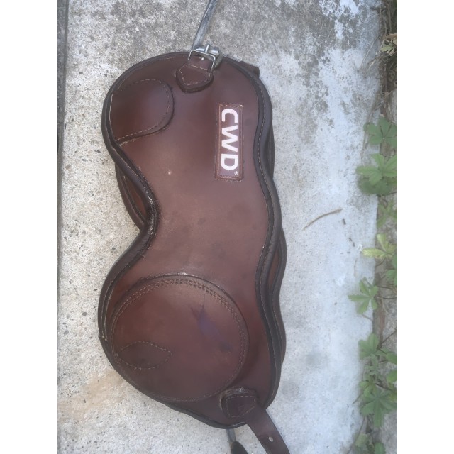 Guêtres et protèges boulets cwd en cuir