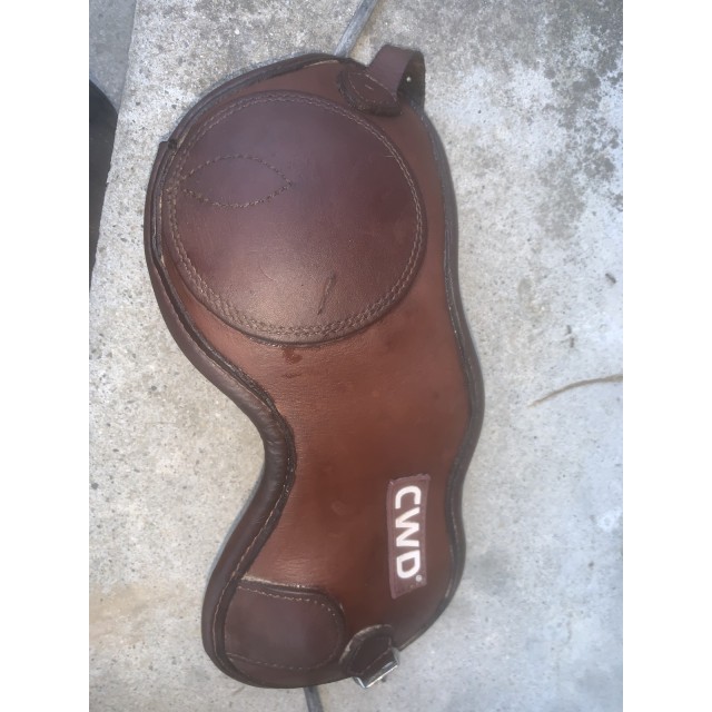 Guêtres et protèges boulets cwd en cuir