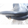 Selle de dressage en cuir 17,5 pouces