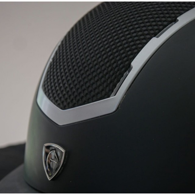 casque Équithème noir T55 à T57