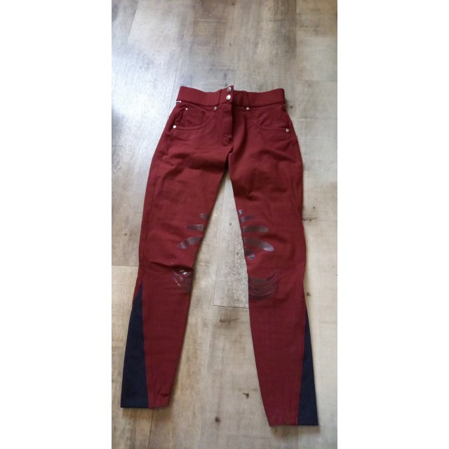Flags & cup - pantalon bordeaux